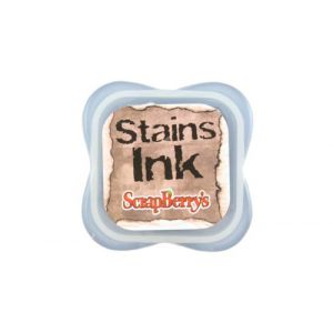 Tusz do papieru StainsInk ScrapBerrys Brązowy